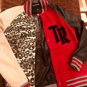 True Religion Xs letterman Jacket (women)